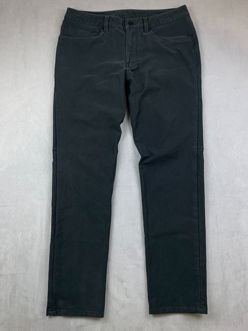 Lululemon Mens Pants 32 Black Jeans ABC Classic Utilitech Tapered 32x31 M5ABPS